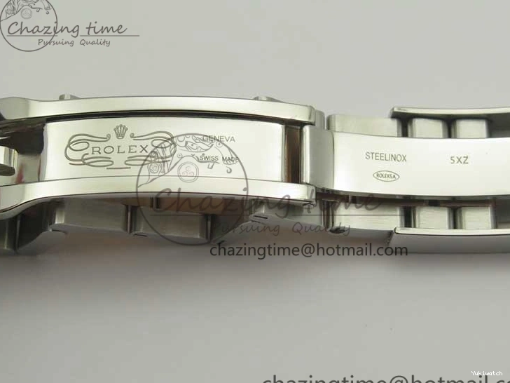 VRF Dial A2836 116621 Bracelet on RG Best Edition Yacht-Master SS 1:1 SS Black 0811